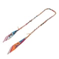 thumbnail image 1 of Unique Bargains 1 Pc Scarf Design Handbag Strap Colorful Metal Fabric, 1 of 5
