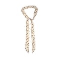 thumbnail image 1 of Unique Bargains 1 Pc Scarf Headband Fashion Print Pattern Neck Scarf for Women Beige Coffee Color, 1 of 5