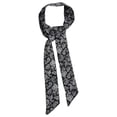 thumbnail image 1 of Unique Bargains 1 Pc Scarf Headband Paisley Neck Scarf for Women Black, 1 of 5