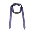 thumbnail image 1 of Unique Bargains 1 Pc Scarf Rhinestone Neck Scarf Black Blue, 1 of 5