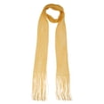 thumbnail image 1 of Unique Bargains 1 Pc Scarf Solid Color Neck Scarf Earthy Yellow, 1 of 5