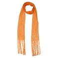 thumbnail image 1 of Unique Bargains 1 Pc Scarf Solid Color Neck Scarf Orange, 1 of 5