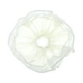 thumbnail image 1 of Unique Bargains 1 Pc Scrunchie Fashion Mesh Layer Hair Elastics Beige, 1 of 5