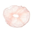 thumbnail image 1 of Unique Bargains 1 Pc Scrunchie Fashion Mesh Layer Hair Elastics Pink, 1 of 5