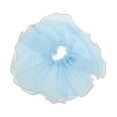 thumbnail image 1 of Unique Bargains 1 Pc Scrunchie Fashion Oversized Mesh Hair Elastics Blue, 1 of 5