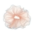 thumbnail image 1 of Unique Bargains 1 Pc Scrunchie Fashion Oversized Mesh Hair Elastics Light Pink, 1 of 5