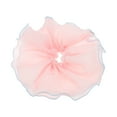 thumbnail image 1 of Unique Bargains 1 Pc Scrunchie Fashion Oversized Mesh Hair Elastics Pink, 1 of 5