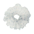 thumbnail image 1 of Unique Bargains 1 Pc Scrunchie Fashion Polka Dot Hair Elastics Blue, 1 of 5