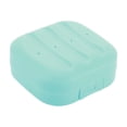 thumbnail image 1 of Unique Bargains 1 Pc Seal Small Soap Holder with Cover Blue Soap Holder for Bathroom 3.11"x3.11"x1.5", 1 of 6
