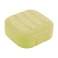 thumbnail image 1 of Unique Bargains 1 Pc Seal Small Soap Holder with Cover Green Soap Holder for Bathroom 3.11"x3.11"x1.5", 1 of 6