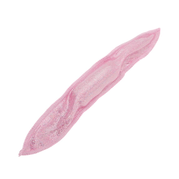 Unique Bargains 1 Pc Sequins Hair Curler Rollers Light Pink