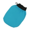 thumbnail image 1 of Unique Bargains 1 Pc Shower Gloves Exfoliating Glove for Bathroom for Shower 8.07"x5.71" Blue, 1 of 6