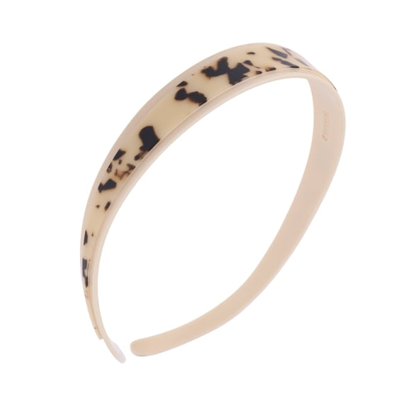 Unique Bargains 1 Pc Simple Anti-slip Headbands for Women Beige