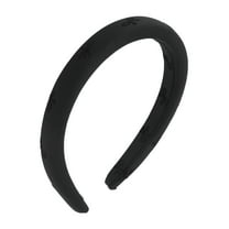 Unique Bargains 1 Pc Simple Bow Headbands for Women Black