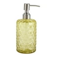 thumbnail image 1 of Unique Bargains 1 Pc Simple Cylindrical Soap Pump Dispenser for Bath 500ml Yellow Silver Tone, 1 of 6