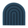 thumbnail image 1 of Unique Bargains 1 Pc Simple Design Silicone Coaster Dark Blue, 1 of 5