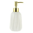 thumbnail image 1 of Unique Bargains 1 Pc Simple Diamond Shape Soap Pump Dispenser for Bathroom Hotel 300ml White, 1 of 6