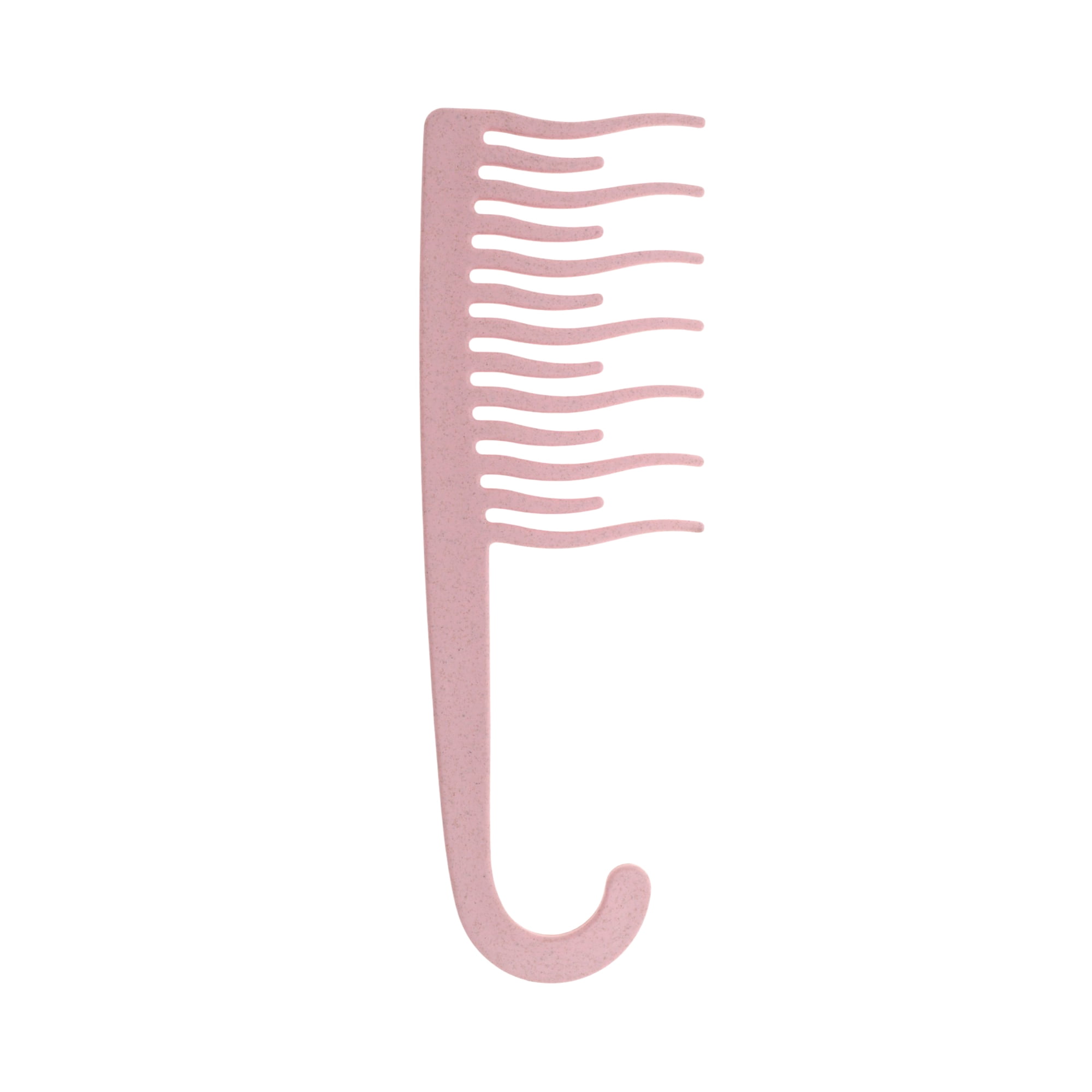 Unique Bargains 1 Pc Simple Durable Hair Comb for All Hair Types Styles Pink