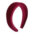 thumbnail image 1 of Unique Bargains 1 Pc Simple Pure Color Headbands for Women Purple Red, 1 of 6