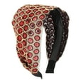 thumbnail image 1 of Unique Bargains 1 Pc Simple Retro Headband 5.91"x4.72" Red, 1 of 6