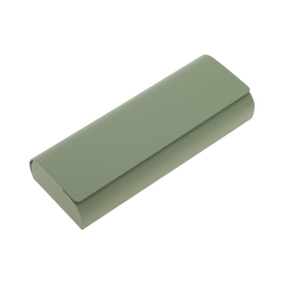 Unique Bargains 1 Pc Simple Solid EyeGlasses Case Portable Eyeglasses Storage Dark Green