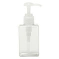 thumbnail image 1 of Unique Bargains 1 Pc Simple Square Soap Pump Dispenser for Bathroom Laundry Rooms Clear 100ml, 1 of 6
