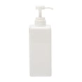 thumbnail image 1 of Unique Bargains 1 Pc Simple Square Soap Pump Dispenser for Bathroom Laundry Rooms 650ml White, 1 of 6