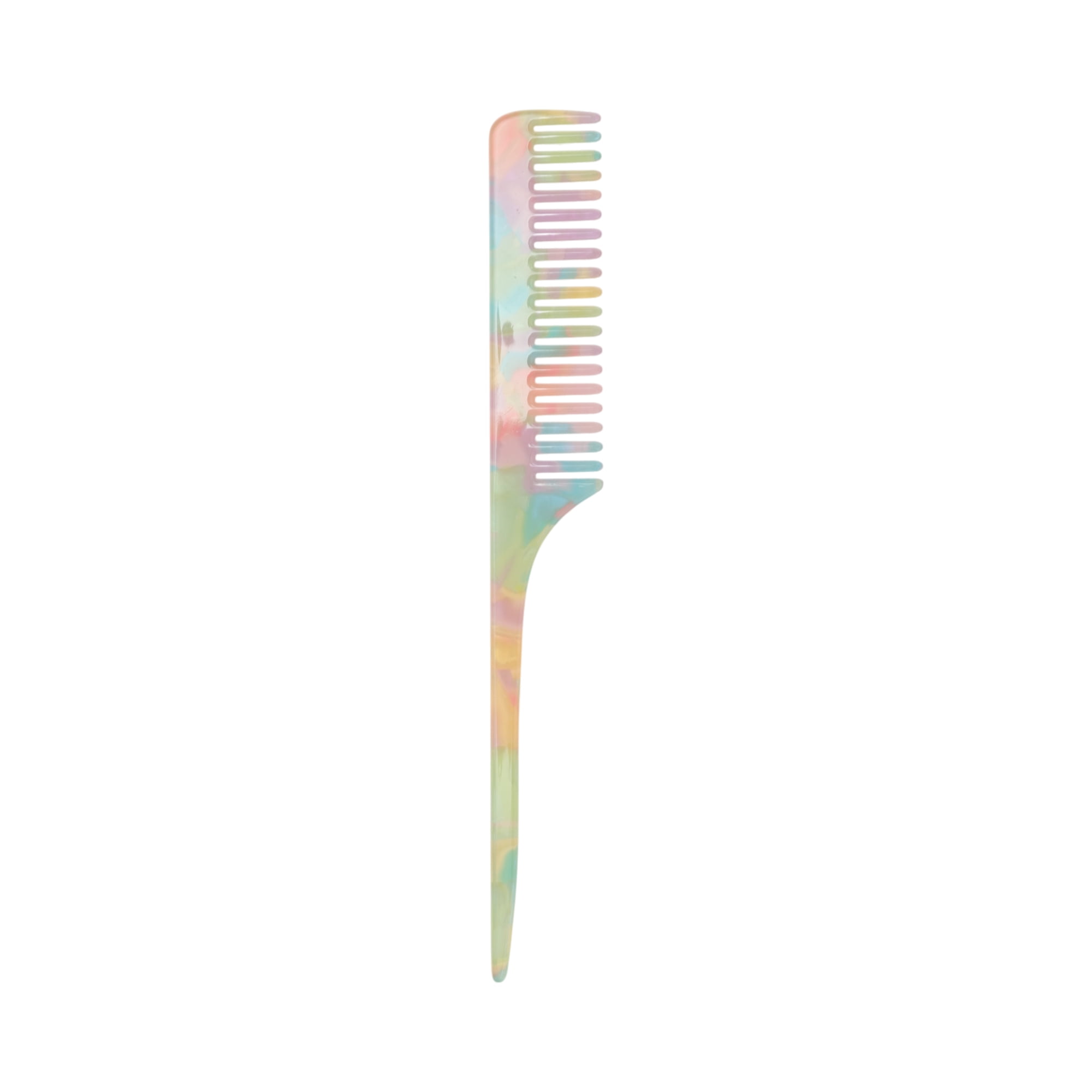 Unique Bargains 1 Pc Simple Vintage Rat Tail Comb for All Hair Types Multicolored