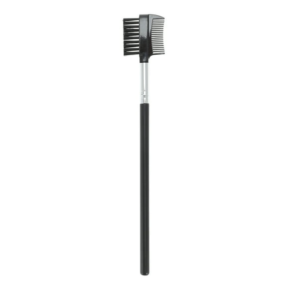 Unique Bargains 1 Pc Single Head Eyebrow Brush for Bathroom Travel Hotel Toilet Black