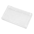 thumbnail image 1 of Unique Bargains 1 Pc Single Layer Rectangular Nail Storage Box Clear Plastic, 1 of 5