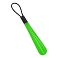 thumbnail image 1 of Unique Bargains 1 Pc Sling Short Handle Hangable Shoe Horn for Shoe 11.81"x1.5" Green Black, 1 of 6