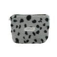 thumbnail image 1 of Unique Bargains 1 Pc Small Heart Drawstring Makeup Bag for Vacation Business Travel Plush Gray, 1 of 6
