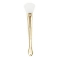 thumbnail image 1 of Unique Bargains 1 Pc Smooth Fan-shaped Facial Mask Brush Gold Tone, 1 of 5