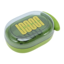 Unique Bargains 1 Pc Soap Dish Durable Soap Holder for Bathroom Green
