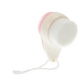 thumbnail image 1 of Unique Bargains 1 Pc Soft ABS Silicone Nylon Wool Cleansing Brush Small Double Side Pink 2.80"x1.81", 1 of 2