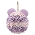 thumbnail image 1 of Unique Bargains 1 Pc Soft Absorbent Chenille Fuzzy Ball Hand Towels Purple, 1 of 4