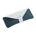 thumbnail image 1 of Unique Bargains 1 Pc Soft Eyeglasses Case Portable Eyeglasses Storage Blackish Green, 1 of 5