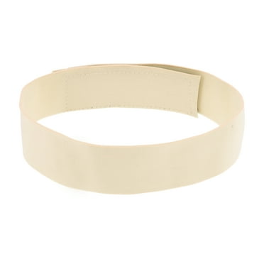 Unique Bargains 1 Pc Soft Wig Edge Fixing Headband Solid Color Wig Grip Band 23.62"x1.57" Beige