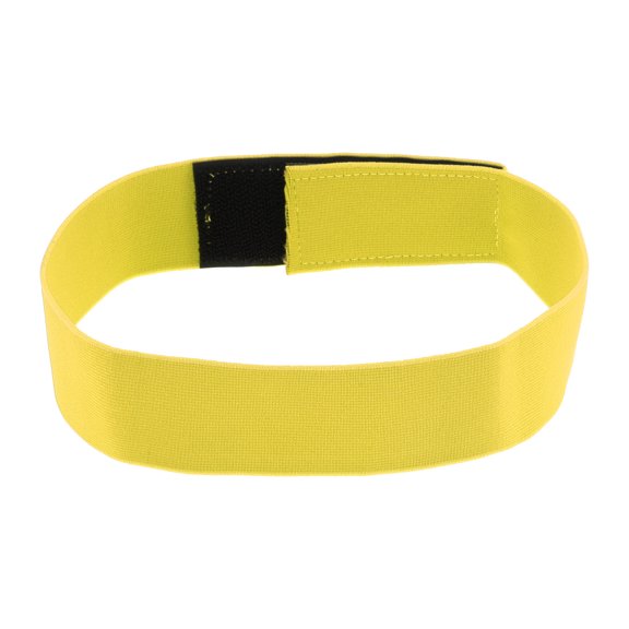 Unique Bargains 1 Pc Soft Wig Edge Fixing Headband Solid Color Wig Grip Band 23.62"x1.57" Yellow