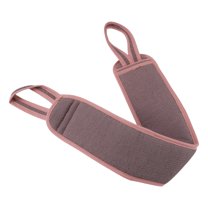 Unique Bargains 1 Pc Solid Body Scrub Towel Exfoliating Towel Dark Purple