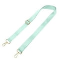 thumbnail image 1 of Unique Bargains 1 Pc Solid Color Light Gold Tone Hook Handbag Strap for Dating Cyan Green Nylon, 1 of 4