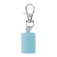 thumbnail image 1 of Unique Bargains 1 Pc Solid Color Lip Gloss Keychain Cap Blue Silicone, 1 of 5