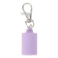thumbnail image 1 of Unique Bargains 1 Pc Solid Color Lip Gloss Keychain Cap Purple Silicone, 1 of 5