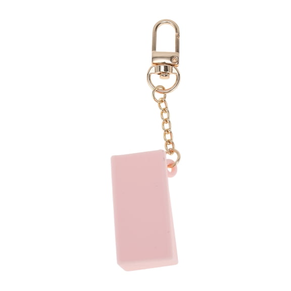 Unique Bargains 1 Pc Solid Color Lipstick Holder Case Pink