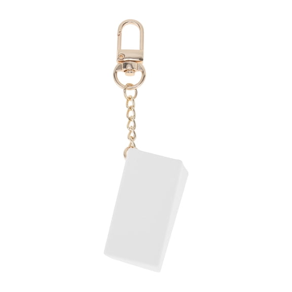 Unique Bargains 1 Pc Solid Color Lipstick Holder Case White