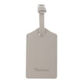 thumbnail image 1 of Unique Bargains 1 Pc Solid Color Luggage Tag for Travel PU Gray, 1 of 5