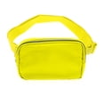 thumbnail image 1 of Unique Bargains 1 Pc Solid Color Running Waist Pack for Hiking Gym Yellow Nylon, 1 of 4