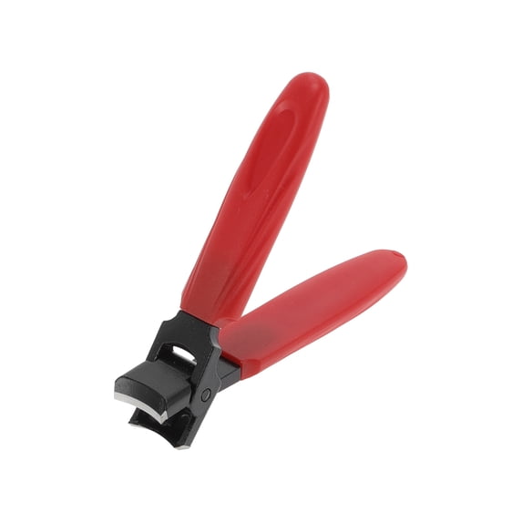 Unique Bargains 1 Pc Splash-proof Nail Clipper for Women for Men Red