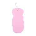 thumbnail image 1 of Unique Bargains 1 Pc Sponge brush Body Scrubber for Bathroom 5.51"x2.55"x0.98" Pink, 1 of 6