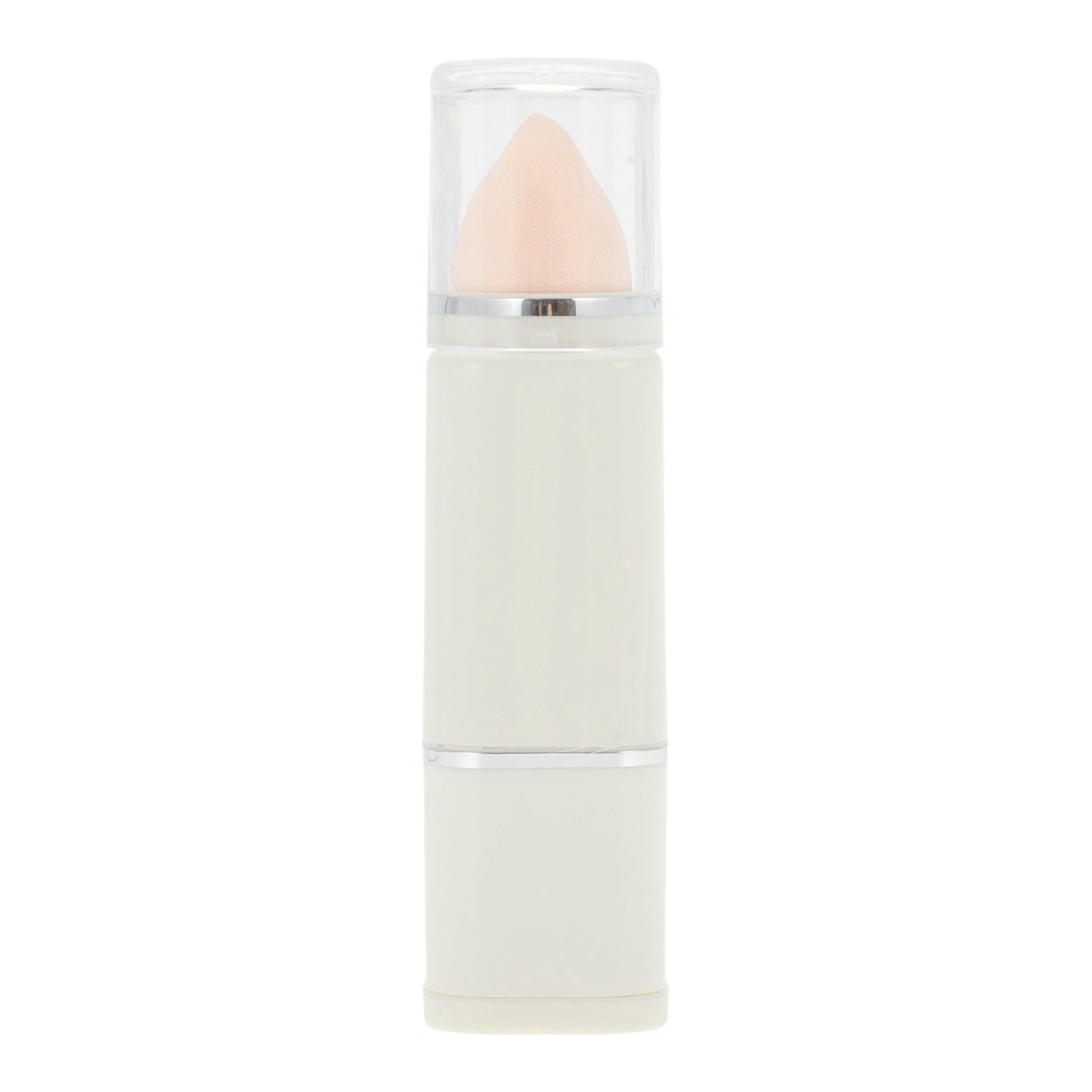 Unique Bargains 1 Pc Square 2 in 1 Cosmetic Brush for Everyday Makeup White